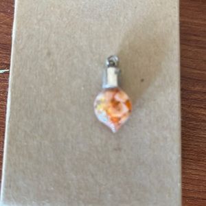 Fire Opal Pendant
